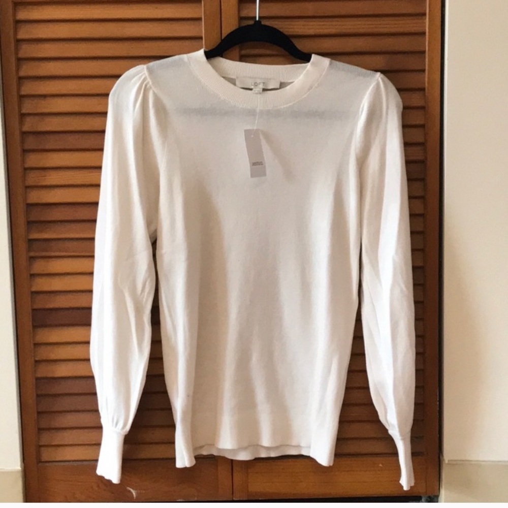 New White Sweater!